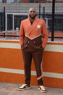 Burnt Copper Star Authority Suit