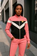 Feminine Power 'Pink & Black' Tracksuit