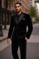 The Blackout Star Velvet Suit