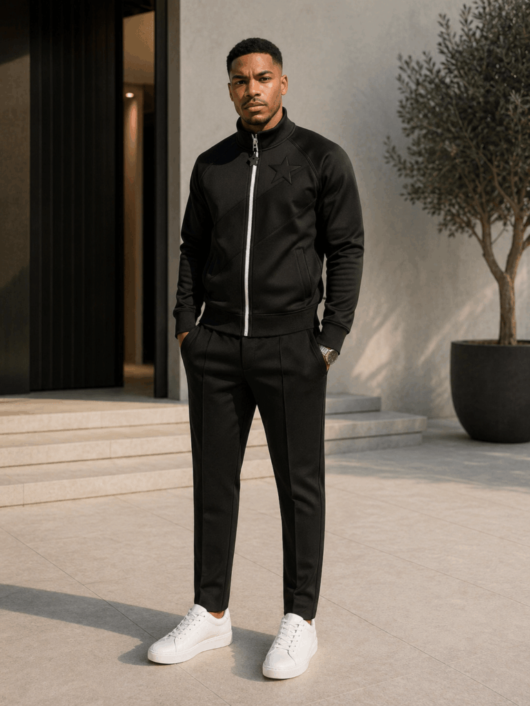Midnight Authority 'Onyx Black' Tracksuit