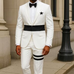 “Obsidian Halo” Directive Starstruck Tuxedo - M