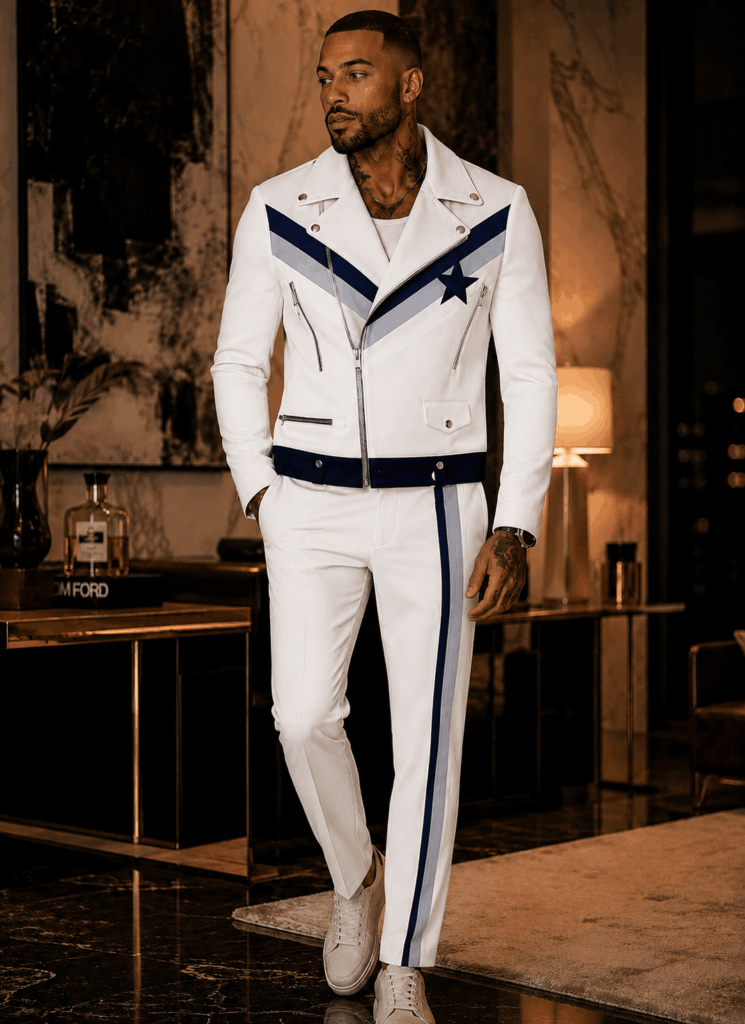 StarStruck – “White Phantom” Moto Set