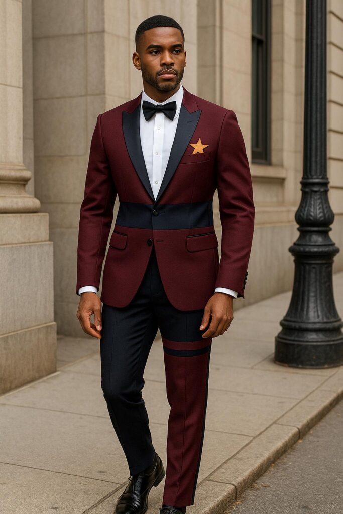 “The Crimson Rule” Starstruck Tuxedo